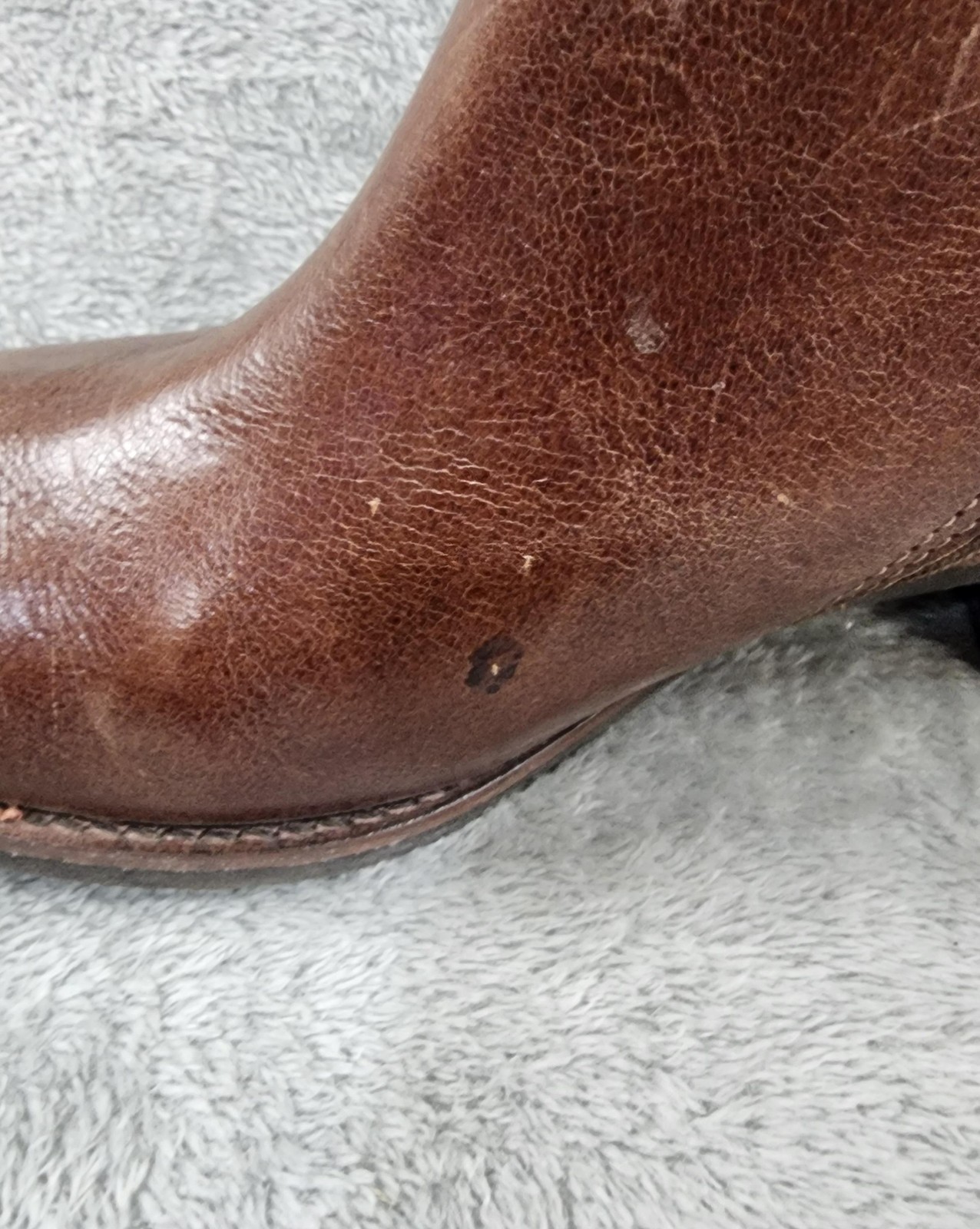 Matisse Kate Ankle Booties Women's Size 8.5 Brown Leather