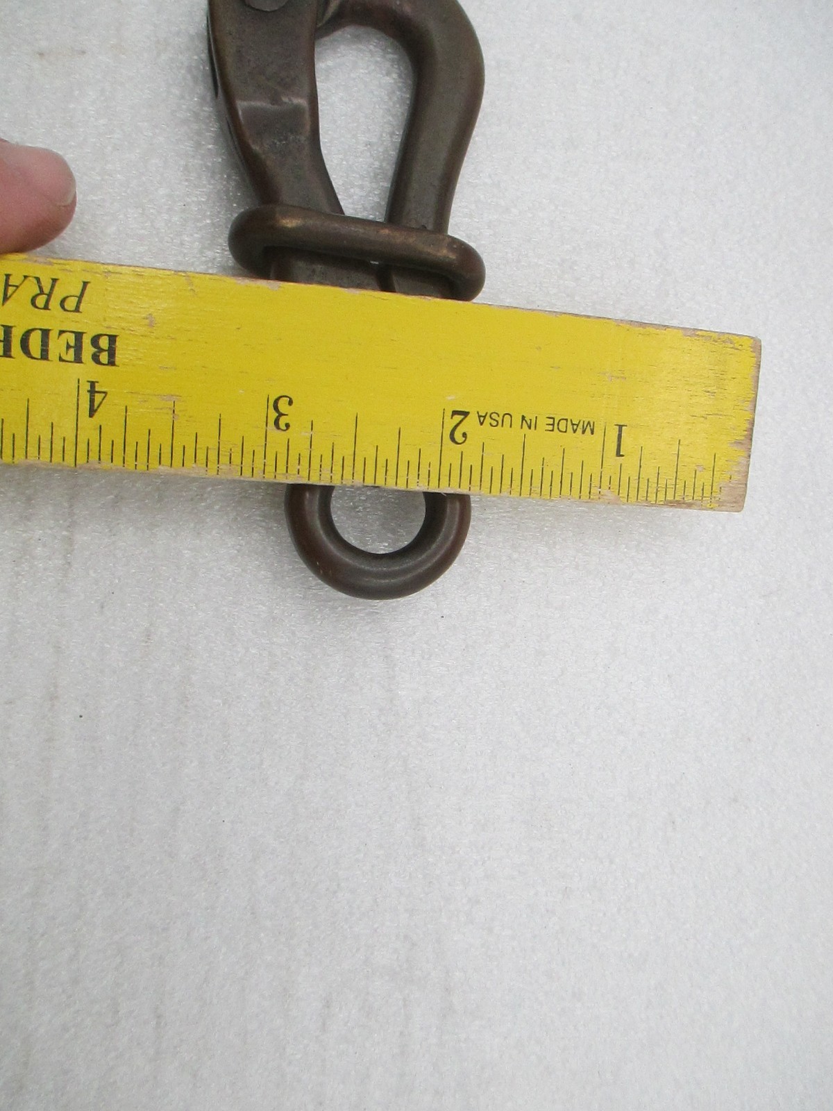 Vintage Brass Bronze Pelican Hook Sailing Yachting Merriman A24