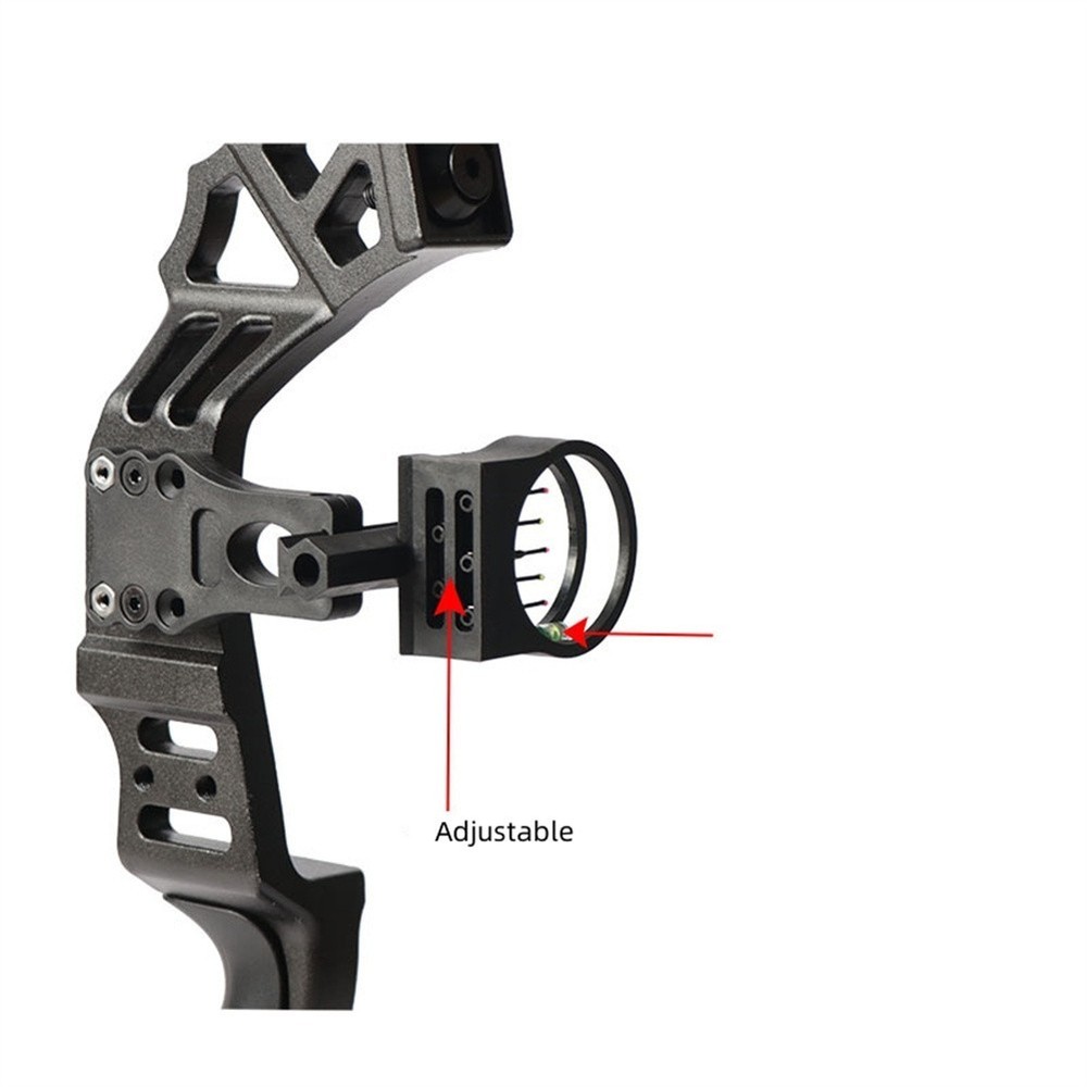 Advanced Composite Sight for Recurve Bow 5 Pin Design Improved Stability