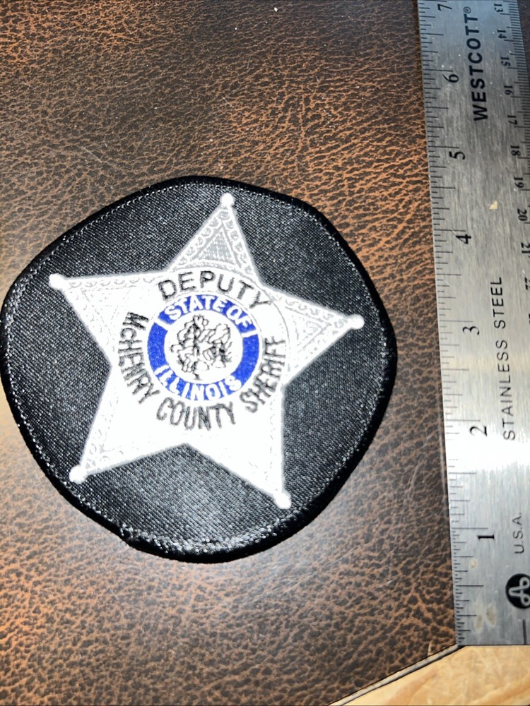 Obsolete (?) Sheriff’s Office / Department Patch McHenry County Illinois