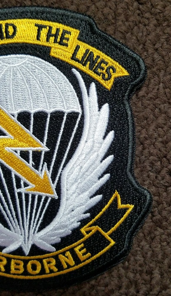 ARMY - Eyes Behind The Lines AIRBORNE Military Patch