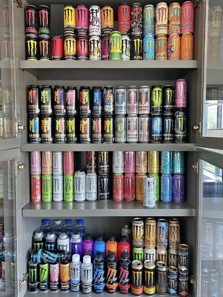 Monster Energy Collection Cans