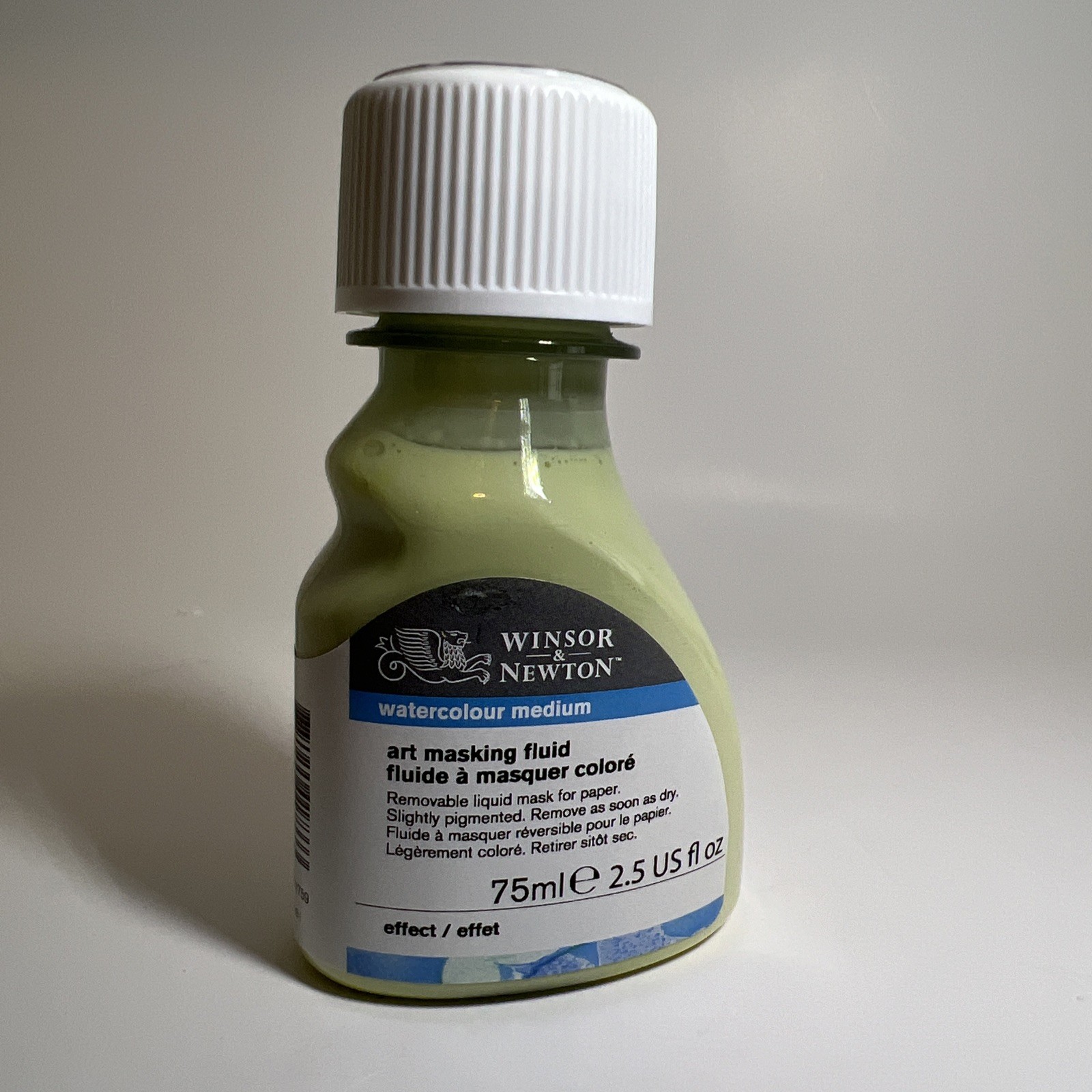 Winsor & Newton Watercolor Medium, Art Masking Fluid, (2.5oz)