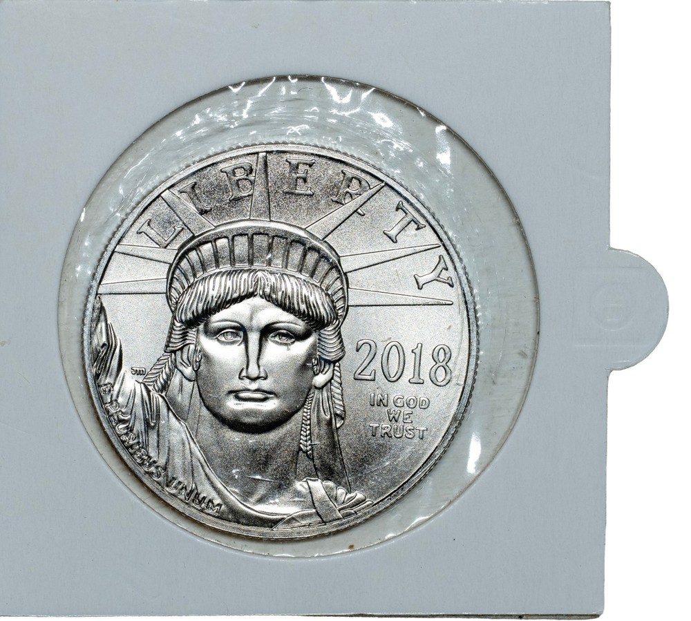 2018 $100 1 oz Platinum Eagle Coin BU