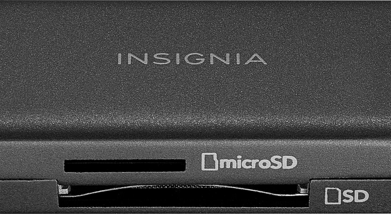 Insignia USB-C usb to SD microSD Memory Card Reader PC MAC Tablets ios Android