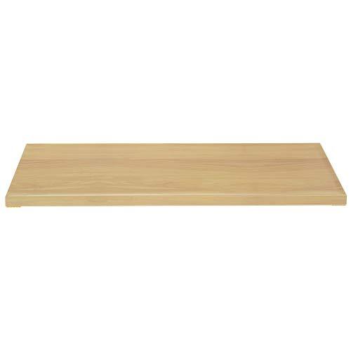 HUBERT® Butcher Block Melamine Replacement Top for Rectangular Riser - 20 1/2"L