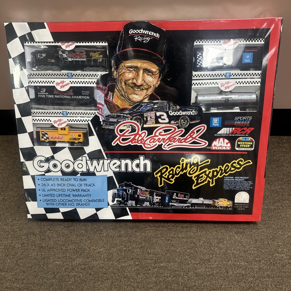 Dale Earnhardt Goodwrench Racing Express model train set