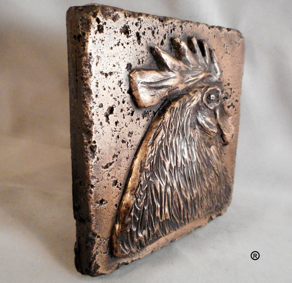 Bronze Chicken,4"'x4" (Copper)
