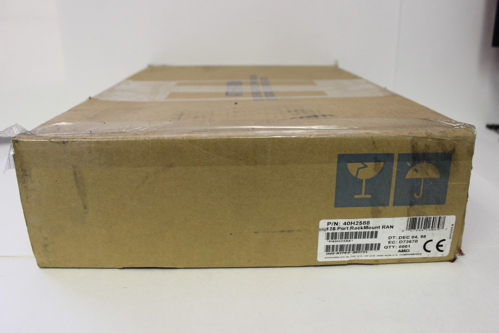 IBM 40H2589 RACKMOUNT REMOTE ASYNC NODE 16 PORT EIA-232 40H2588 NEW OPEN BOX
