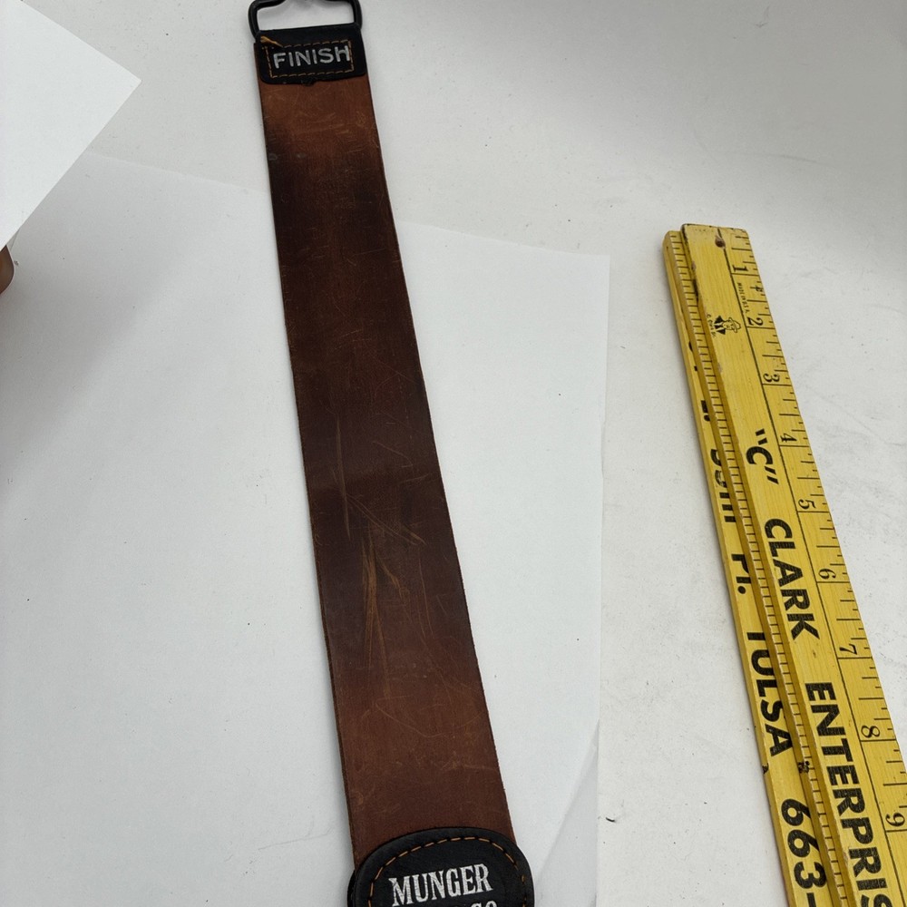 Vintage Munger Diamond Hone Strop