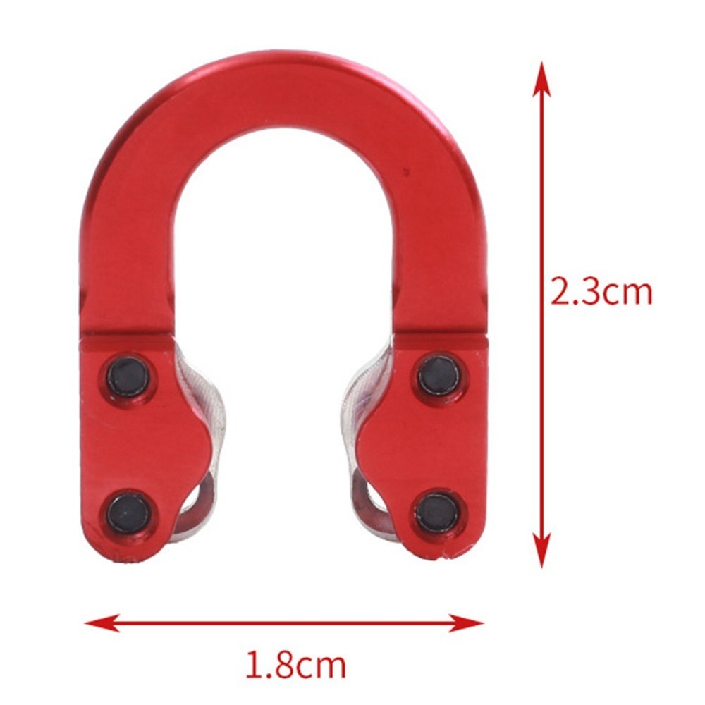 Metal D Loop Compound Bow Release D Ring  Bowstring Arrow Nock Hunting