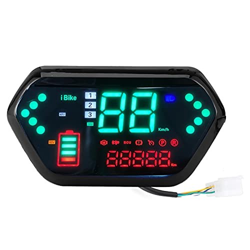 Universal Motorcycle Speedometer,Ebike Electric Speedometer Motorcycle