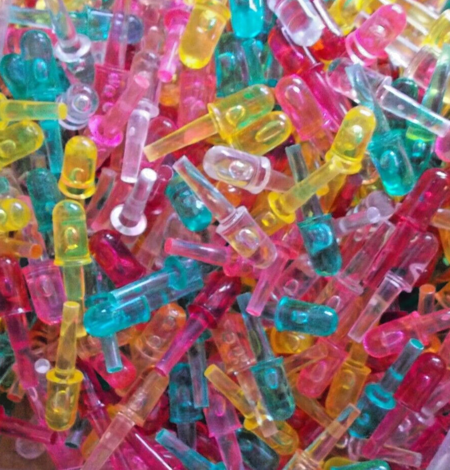 100 Wall Art / HD / Mini / Oval Lite Brite Pegs - Mixed Colors - Free Shipping