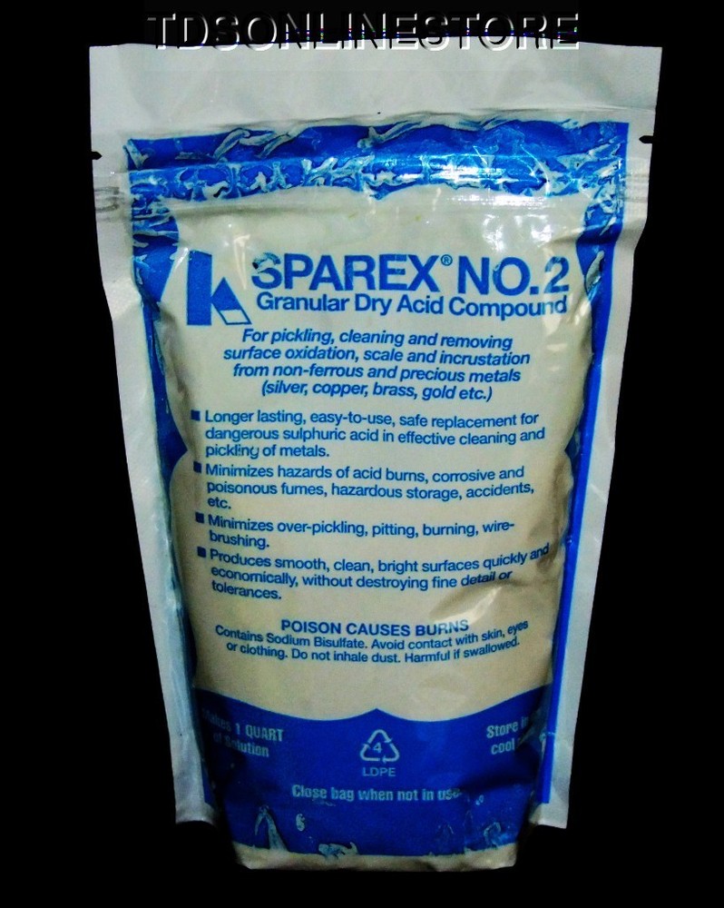 SPAREX PICKLING COMPOUND 10oz BAG