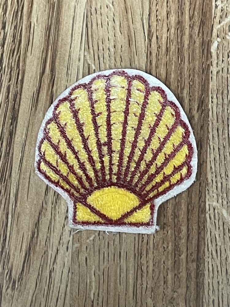 Shell oil & gas logo emblem patch