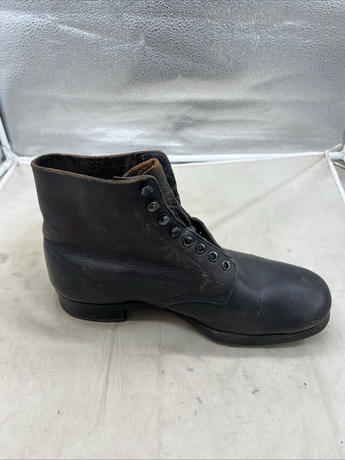 WW2 German Leather Ankle Boots Original (FF536