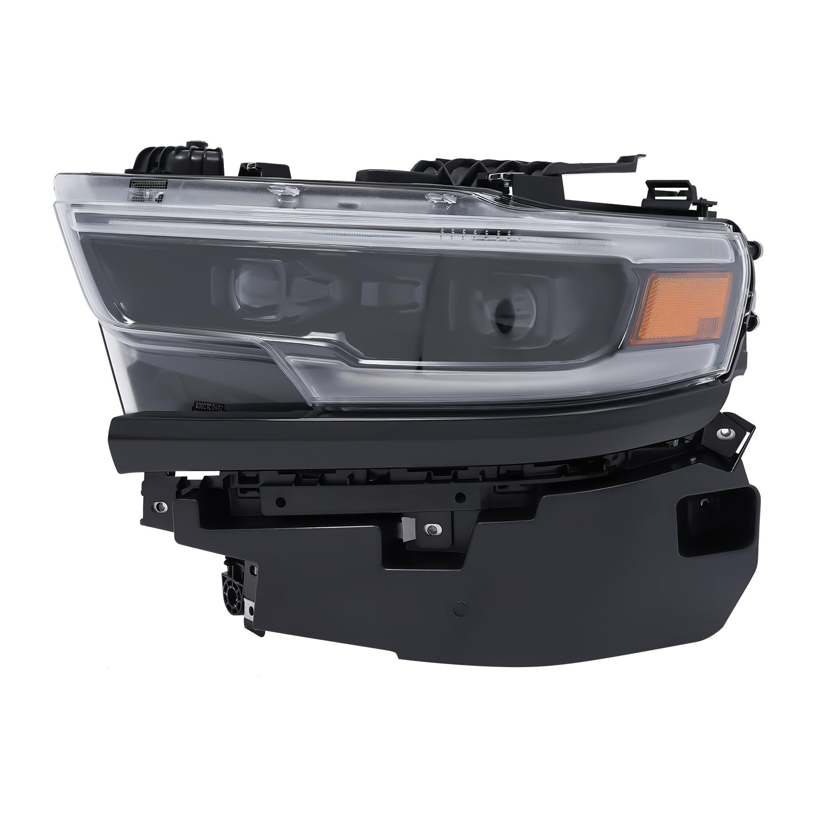 Front Headlight Assembly Only for 2019-2022Ram 1500 Laramie Longhorn Left Side