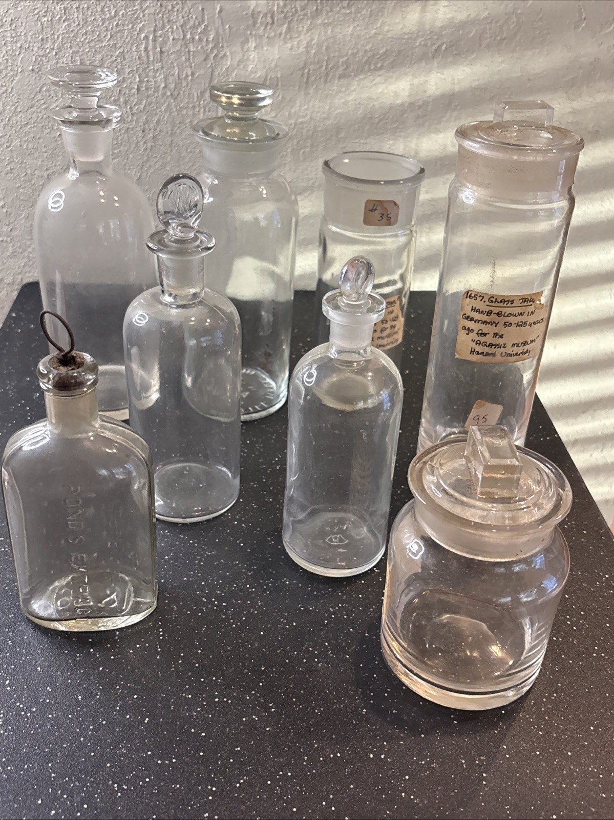 RARE OLD GLASS- 1900+ - Germany, USA, Holland, From 4.5” To 9” The Tallest