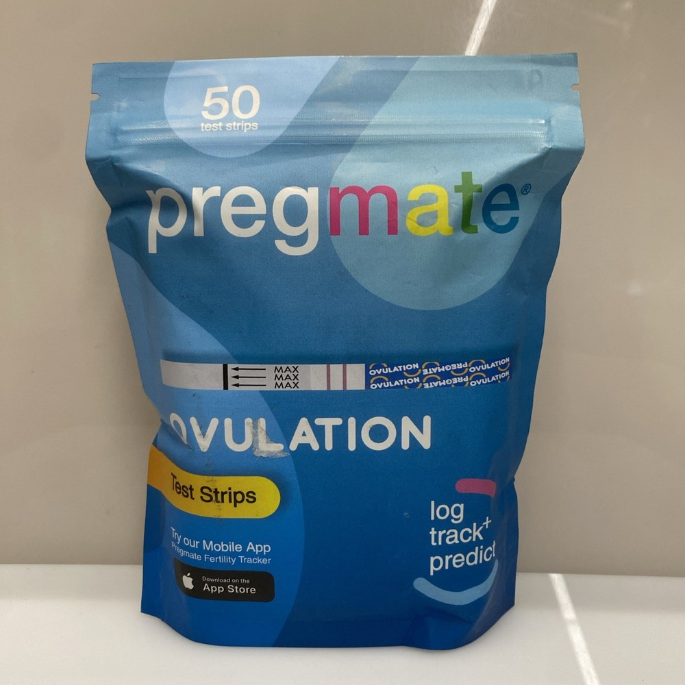 Pregmate Ovulation Test Strips - 50ct EXP: December 2027