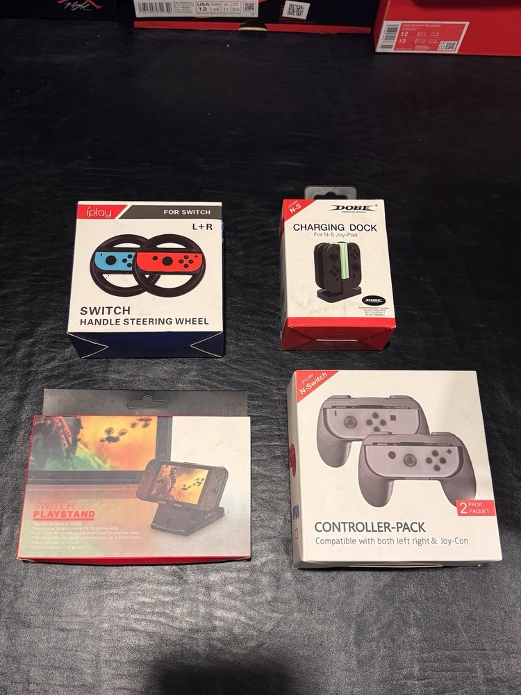Nintendo Switch Accessory Bundle Lot