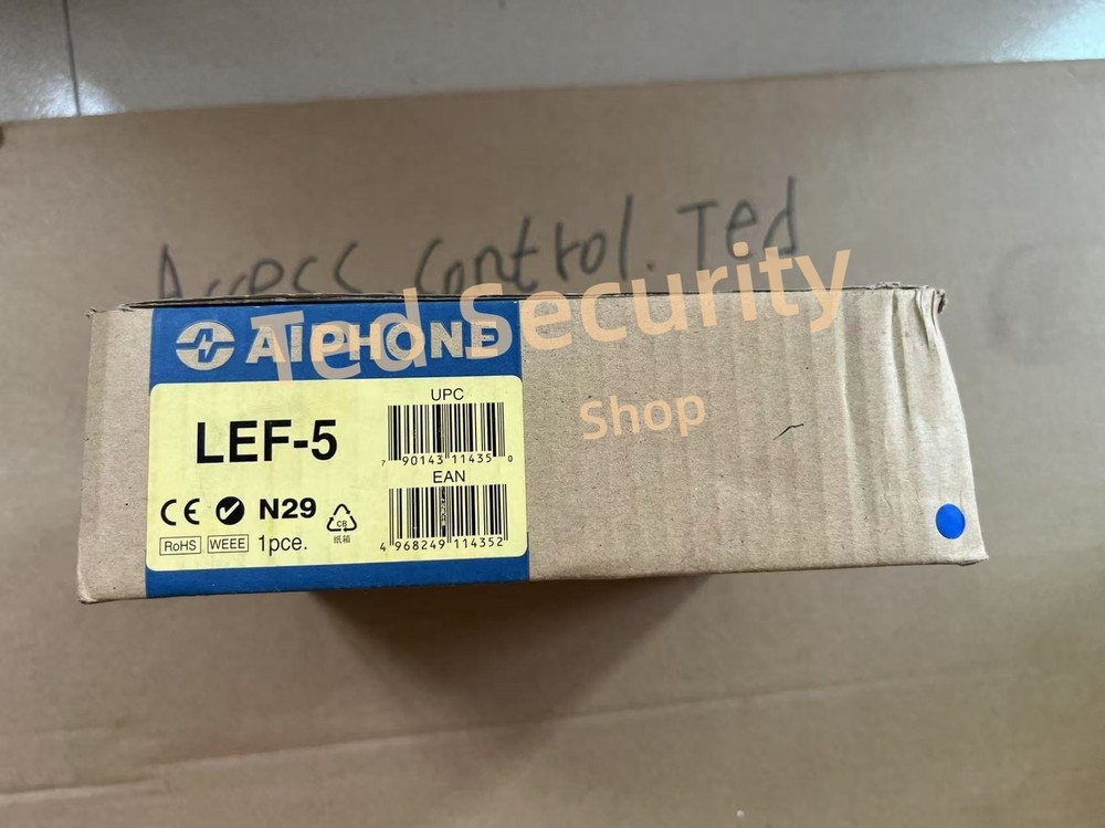 Aiphone LEF-5 Open Voice Selective Call Master Station Intercom Accepts 5 Coms