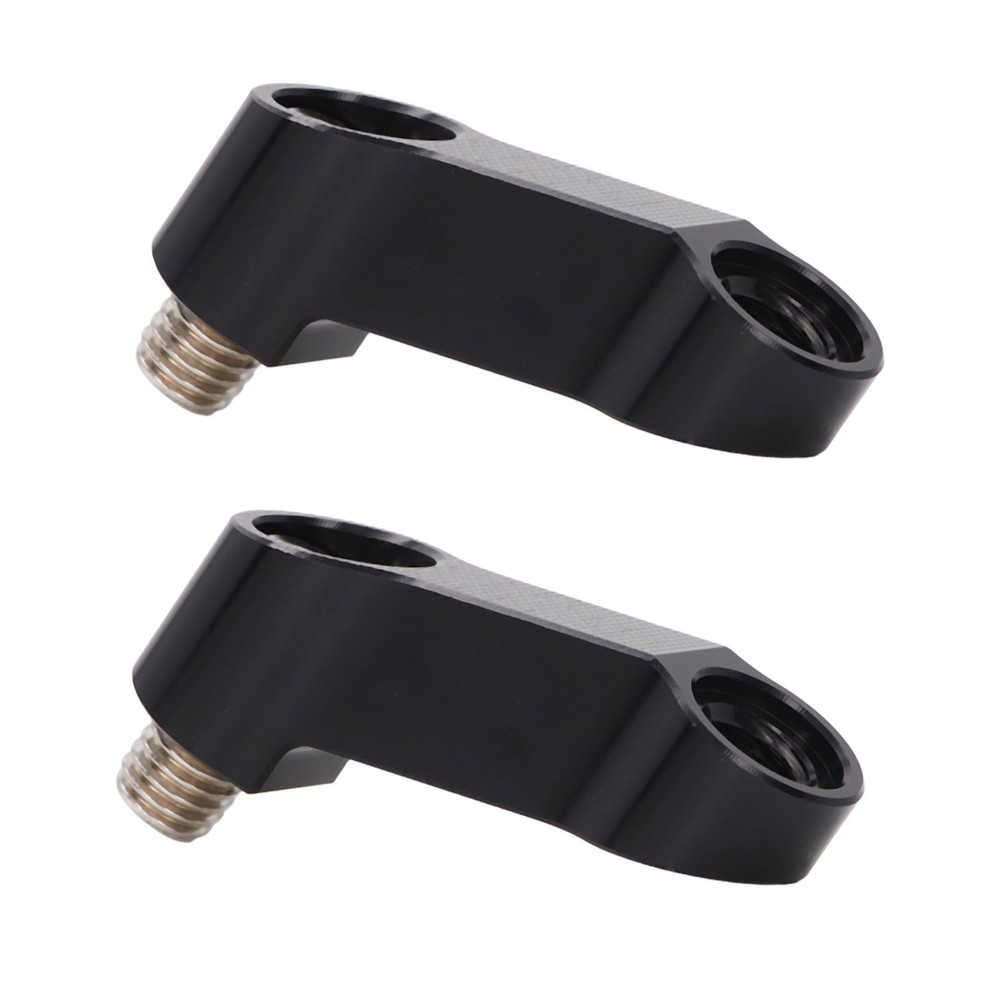 1 Pair Motorcycle Mirror Mount Riser Adapters High Strength For NMAX PRKL