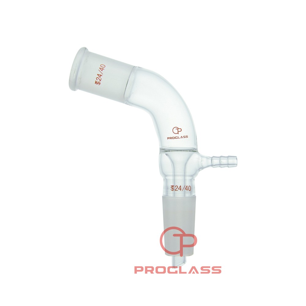 Laboratory Glass Adapters Vacuum Take-Off 105°