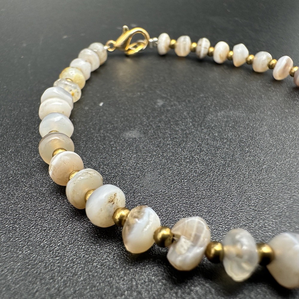 Ancient Old Soleimani Agate Beads Bracelet