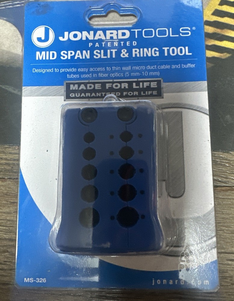 Mid Span Slit & Ring Tool, 5mm-10mm Cable, Jonard Tools MS-326