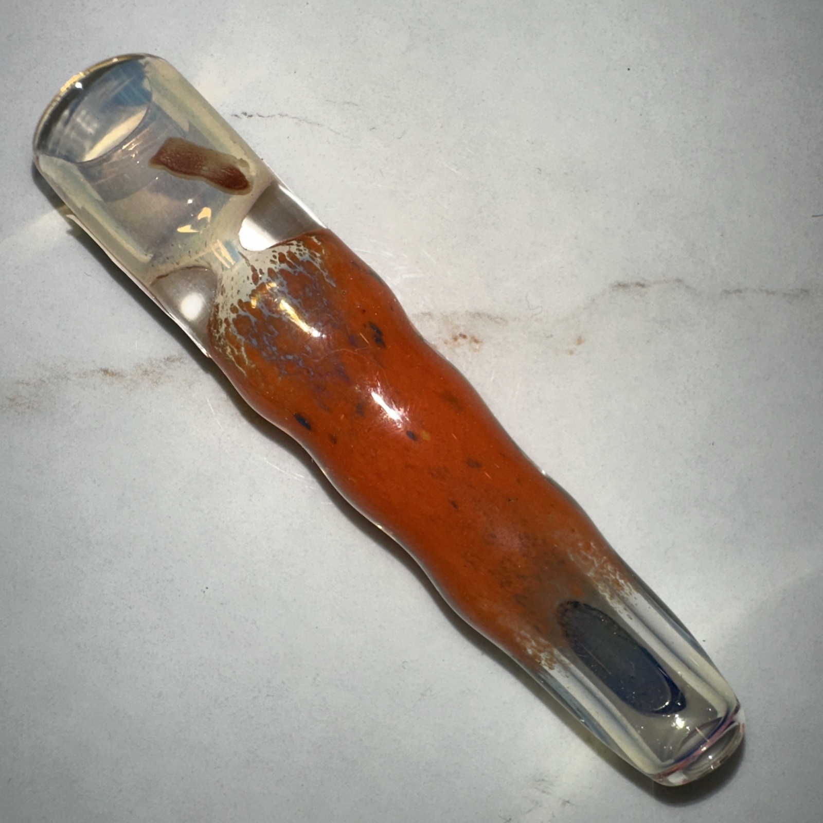 😎 8 PCS 🧡TOBACCO SMOKING PIPE ONE HITTER GLASS CHILLUM 💚 RANDOM COLOR