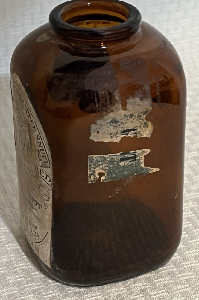 Vintage Levi Garrett Snuff Jar Empty