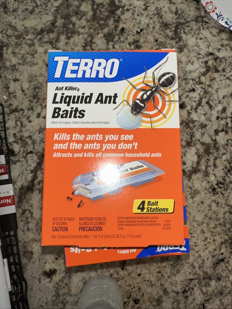 Terro Ant Killer Liquid Ant Baits  4 Bait Stations
