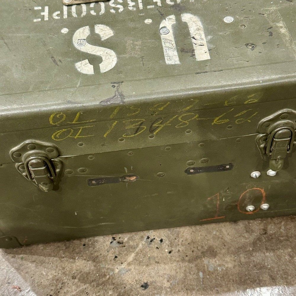 WWII US Army Infrared Sniper Scope Box Case