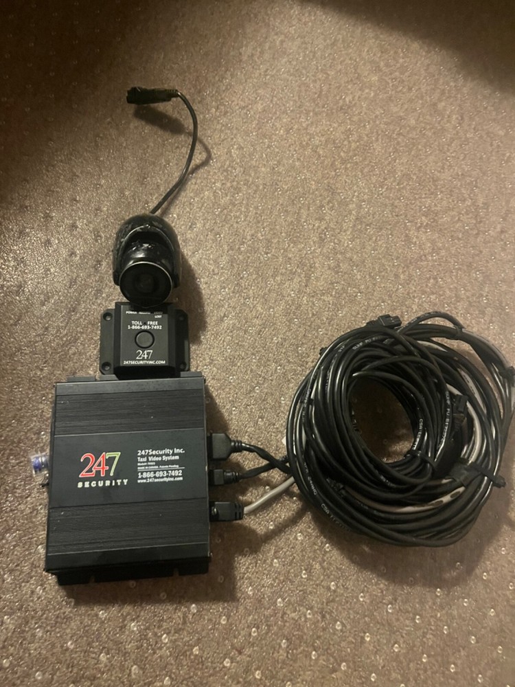 Taxi 24/7 Security Camera video system
