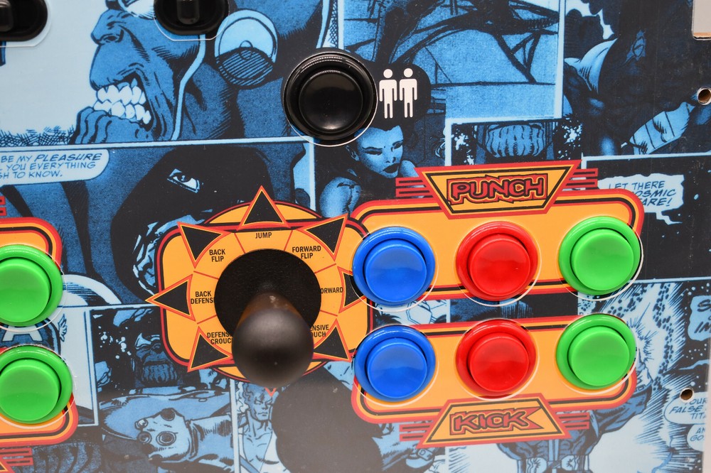 ARCADE1UP MARVEL SUPER HEROES CONTROL PANEL JOYSTICK With Protector!