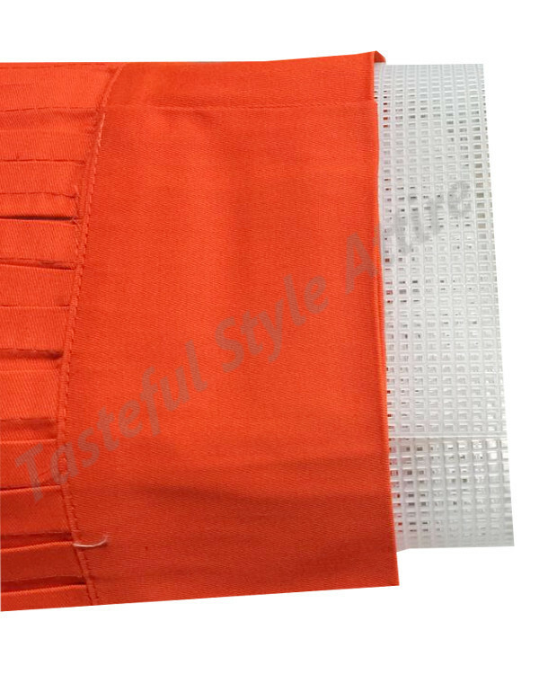 Orang Hibachi chef hat, headband, plastic hat holder net, Hibachi chef hat sets