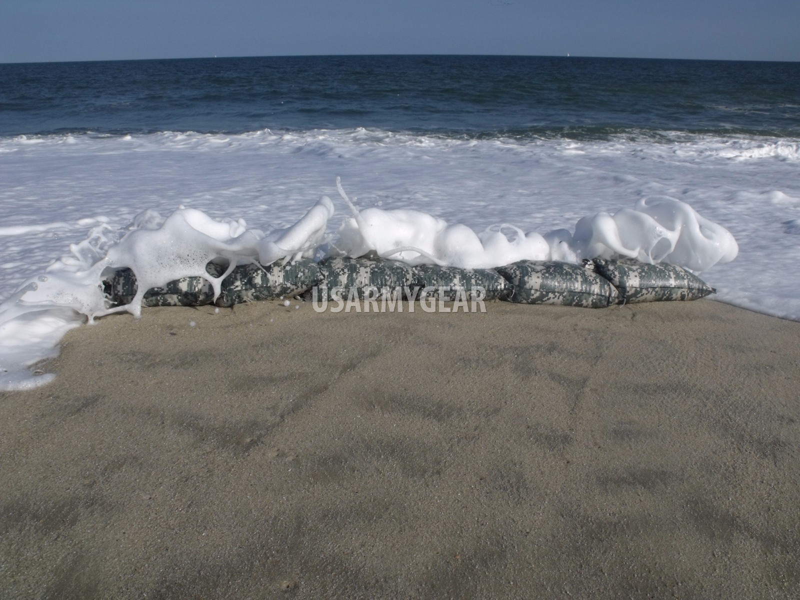 500 Sandbag Sand Bag Flood Erosion Barrier Hurricane Prep Army Military ACU Camo