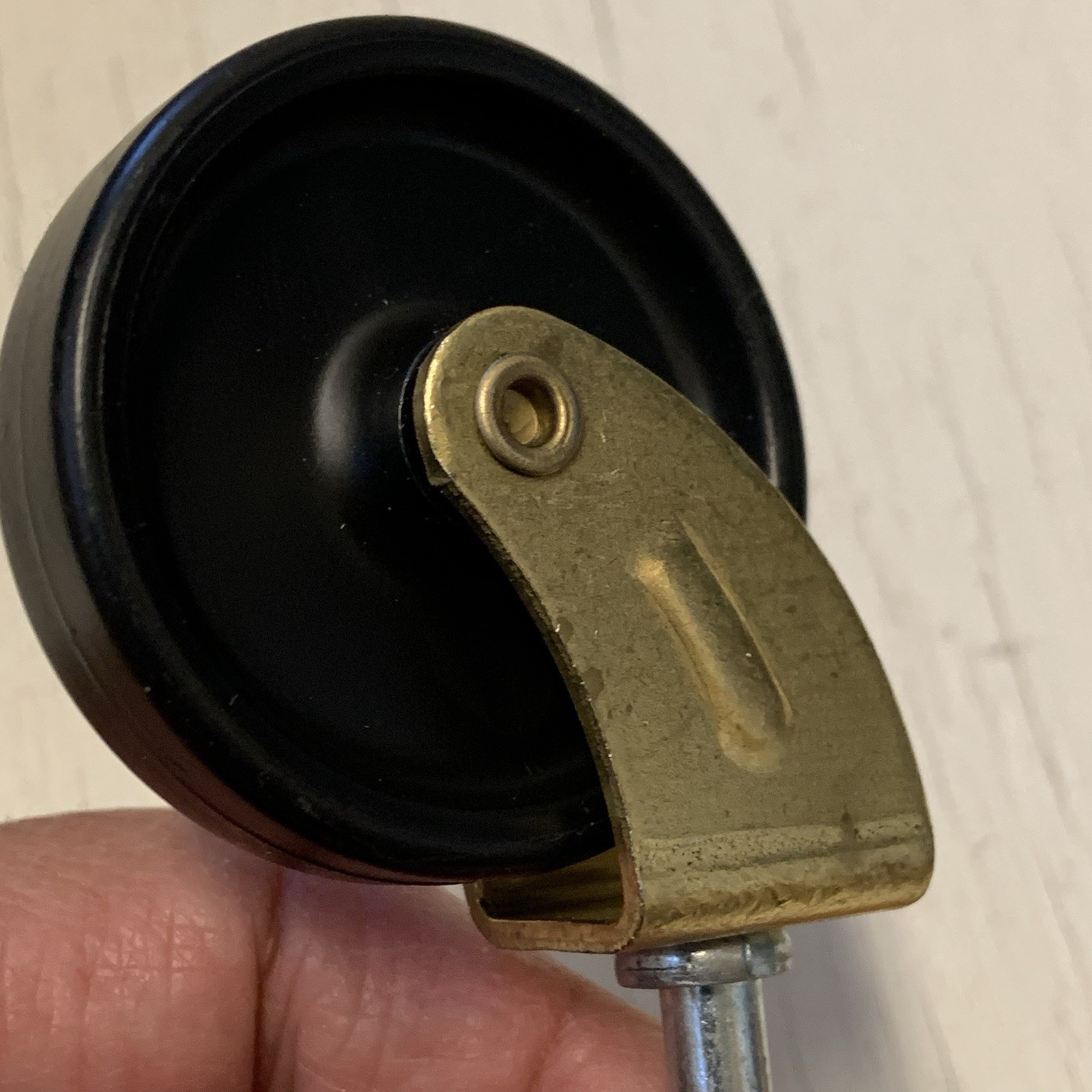 Set Of 4 Tea Cart Caster Wheels With 4 Sockets 2” Diameter Wheels By 7/16” Wide