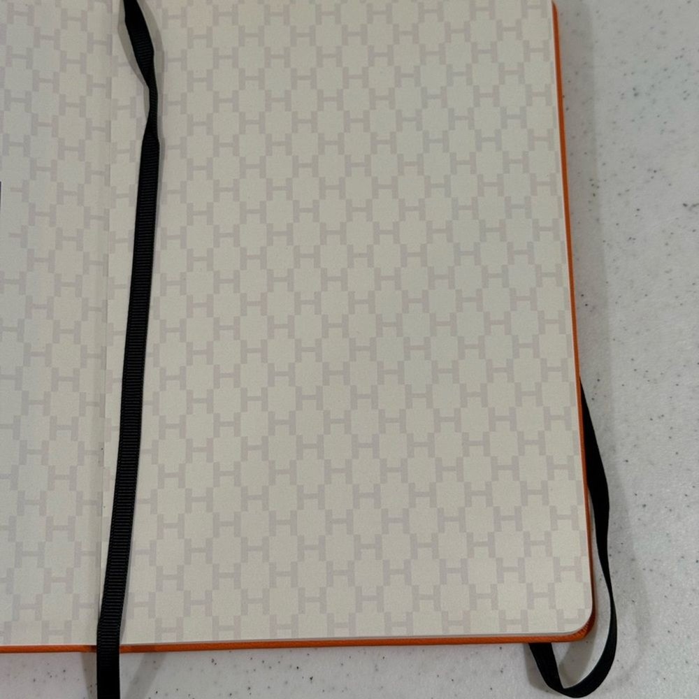NEW Hunter Orange Casebound Notebook w/ 176 Lined Pages