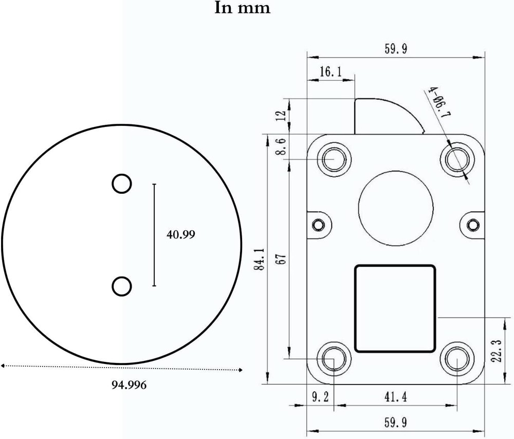 Gun Safe Lock Replacement with Swingbolt Electronic Keypad Safe Lock
