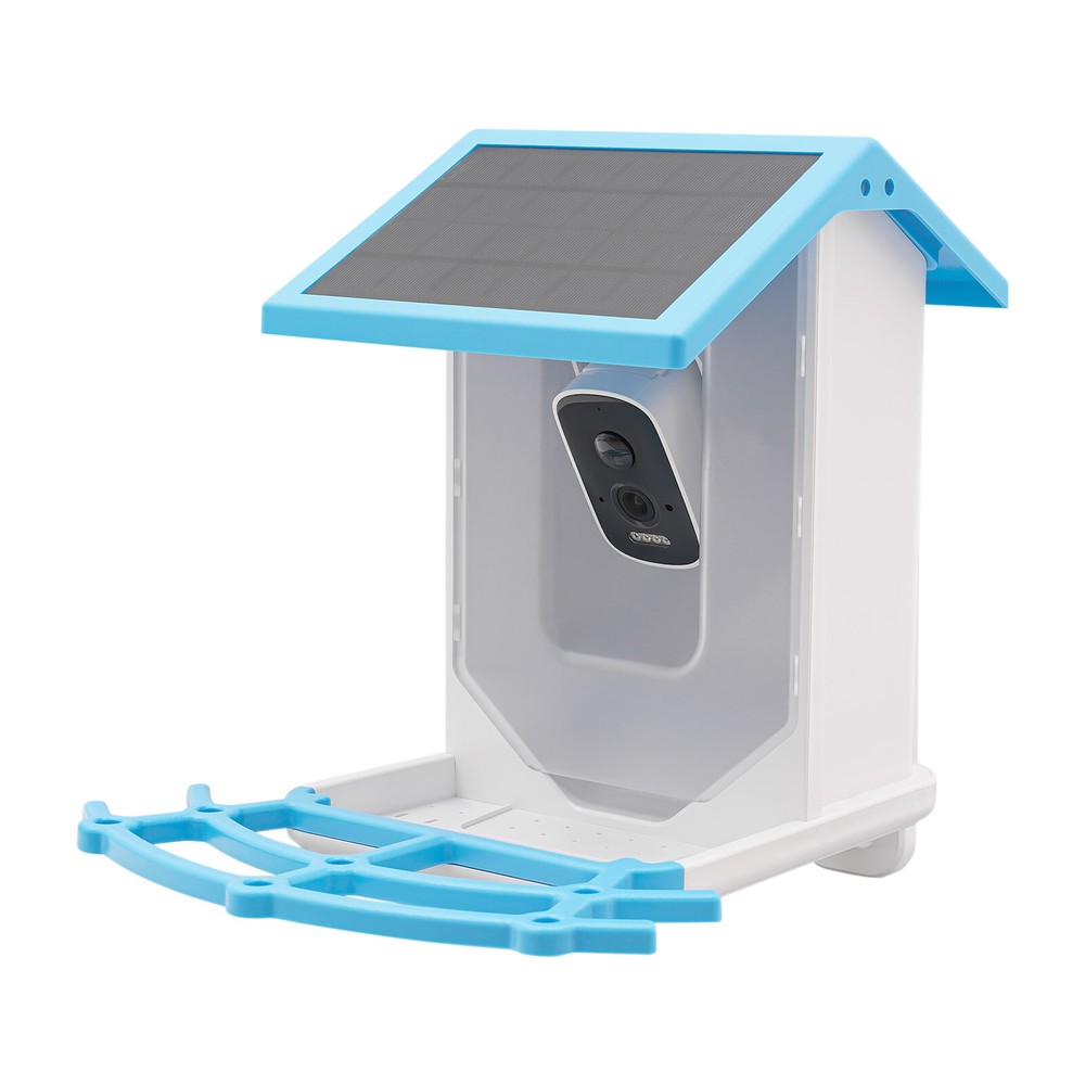 Solar Powered Bird Feeder Bird Feeding Unit With Camera Smart Bird Feeder