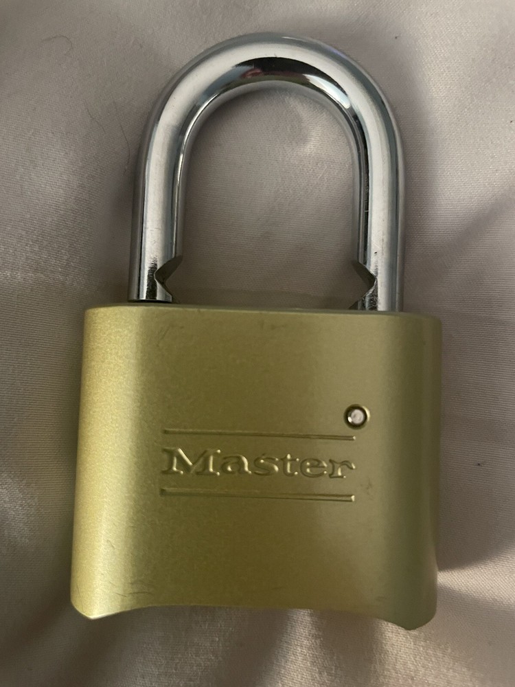 Master Resettable Zinc DieCast Combination Padlock # 175D 2"