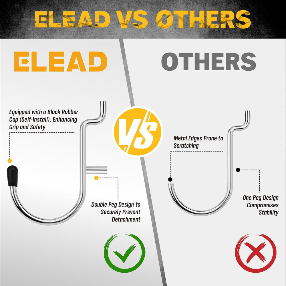 297PC Pegboard Hooks & Bins Organizer Kit Garage Workshop Storage Tool Set