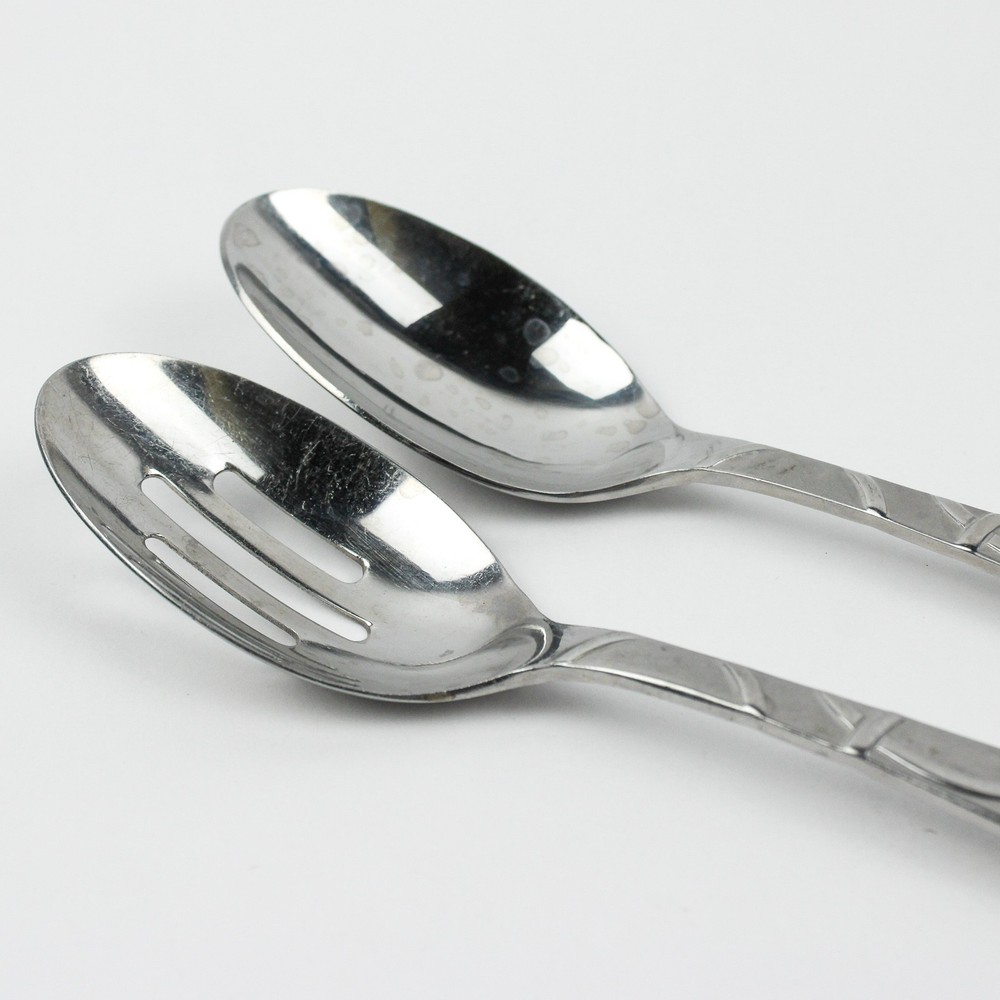 Cambridge Silver Serving Set CBS224 Pattern Stainless Steel Rare