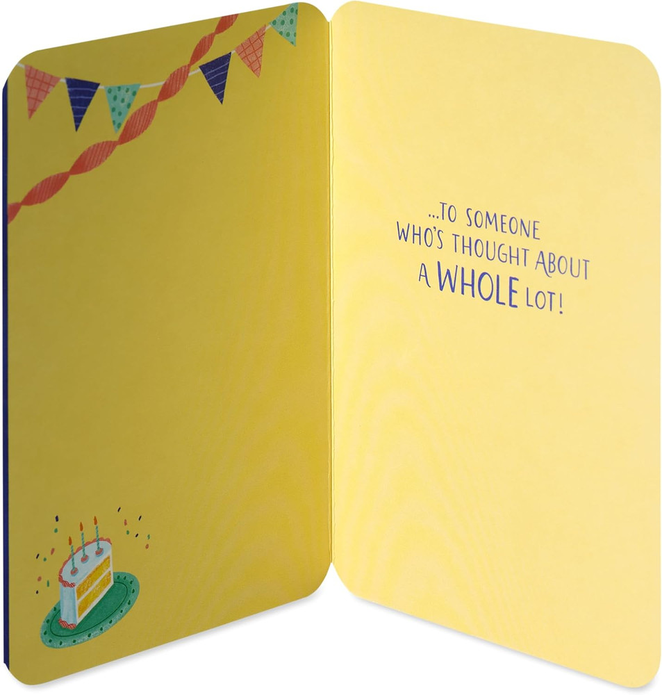 Half-Birthday Card (A Whole Lot)