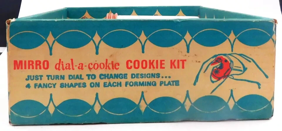 Mirro Dial A Cookie Kit Vintage Kitchen Press