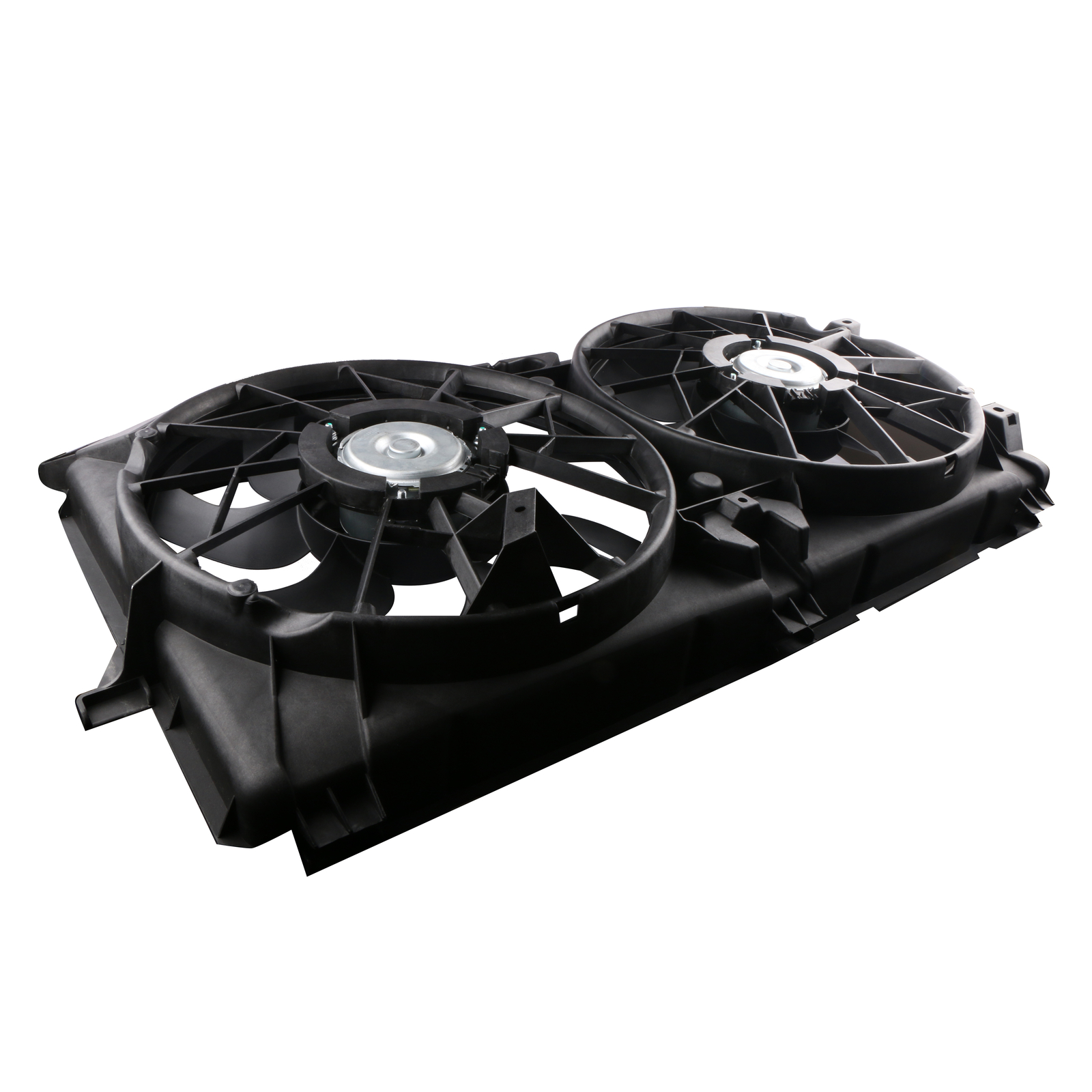 Radiator Condenser Cooling Fan For Chevy Silverado Suburban 1500 GMC Sierra