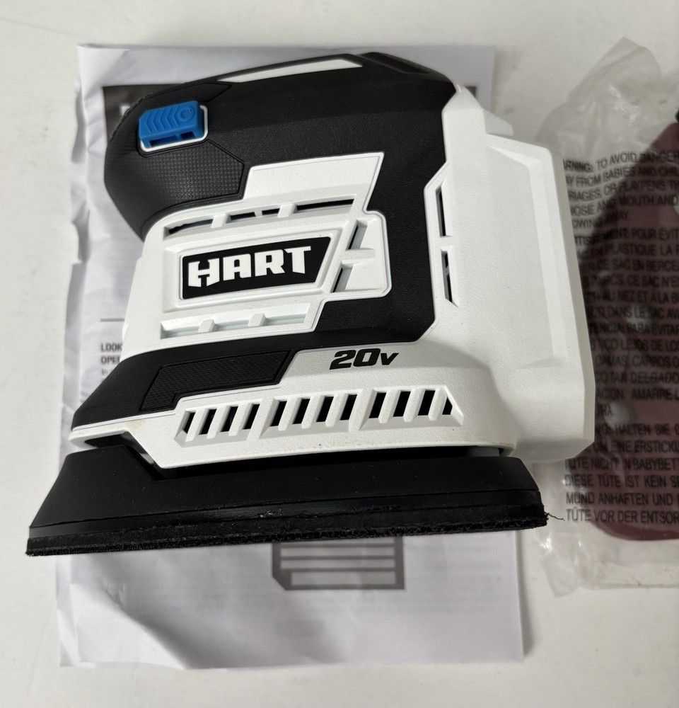 Hart Detail Sander 20V Cordless - Tool Only - Open Box