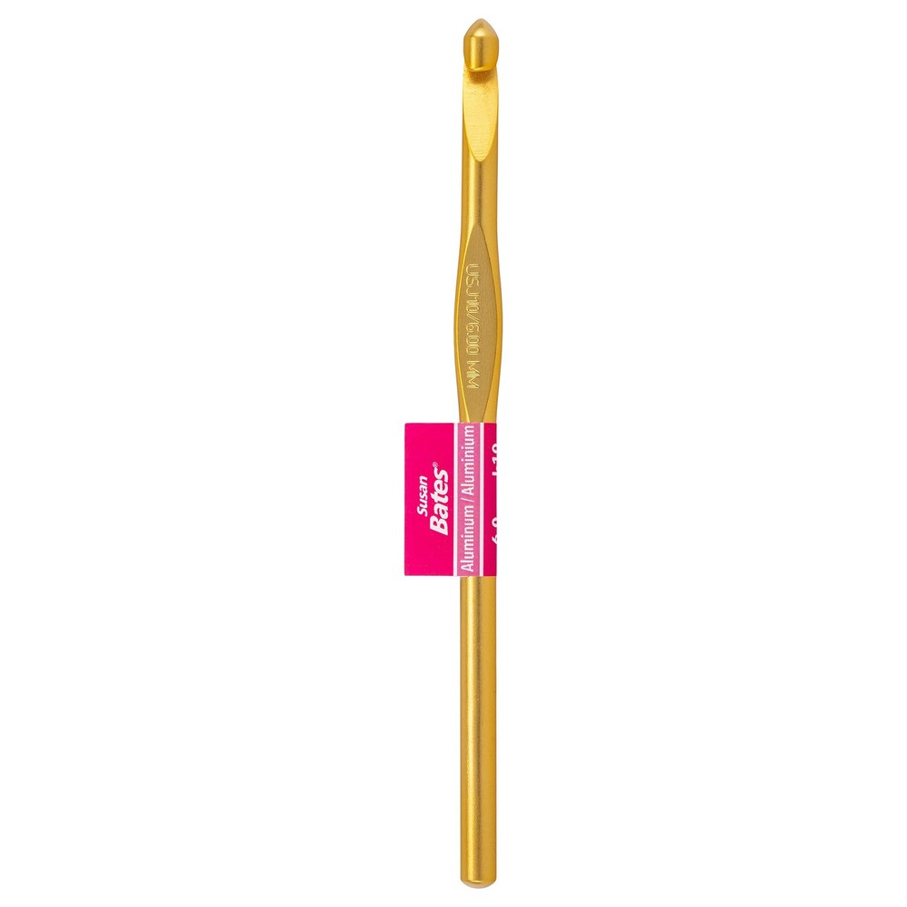 Crochet Hook Alum, Size J10/6mm
