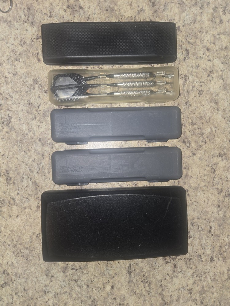 4 Sets - "SOFT TIP DARTS" - PLUS Many Accessories / Case, Shafts, Tips & Flights